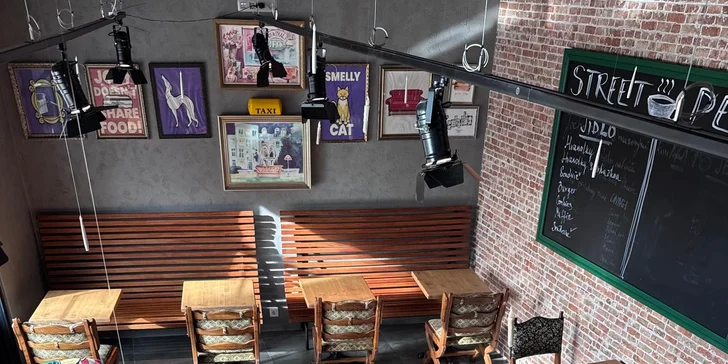 Otevřený voucher v hodnotě 500 Kč na cokoliv v kavárně Street Perk