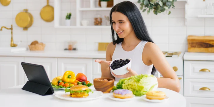 Online výživová konzultace nebo podrobný jídelníček na míru na 1 měsíc