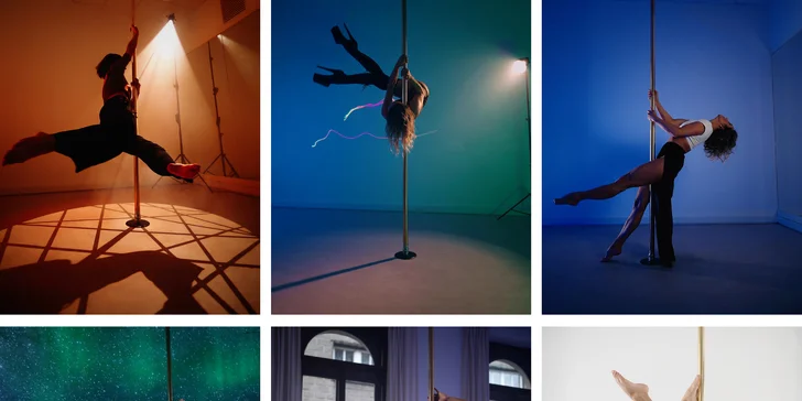 Zažijte pole dance a staňte se hvězdou: příprava na focení, soukromá lekce nebo kurz včetně natáčení