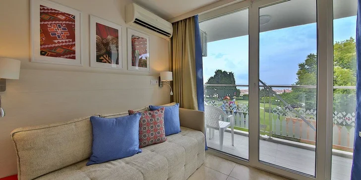 Varna letecky: hotel Kaliakra Mare**** u pláže, all inclusive, český dětský klub