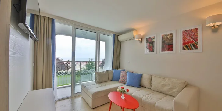 Varna letecky: hotel Kaliakra Mare**** u pláže, all inclusive, český dětský klub