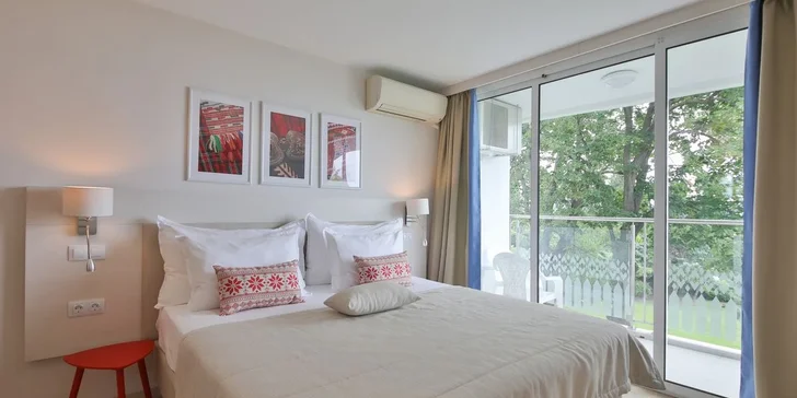 Varna letecky: hotel Kaliakra Mare**** u pláže, all inclusive, český dětský klub