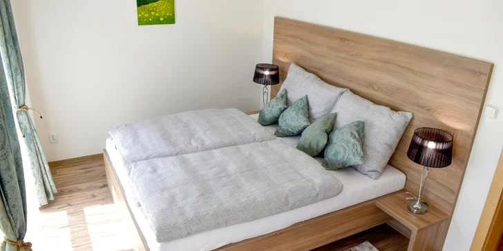 Dovolená v moderně zařízené chatě na úpatí Vysokých Tater i lahev vína