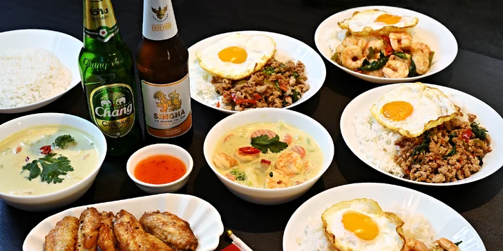 Otevřené vouchery do nové thajské restaurace Take Thai bistro: 300-1000 Kč