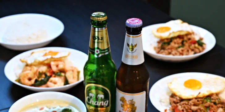 Otevřené vouchery do nové thajské restaurace Take Thai bistro: 300-1000 Kč