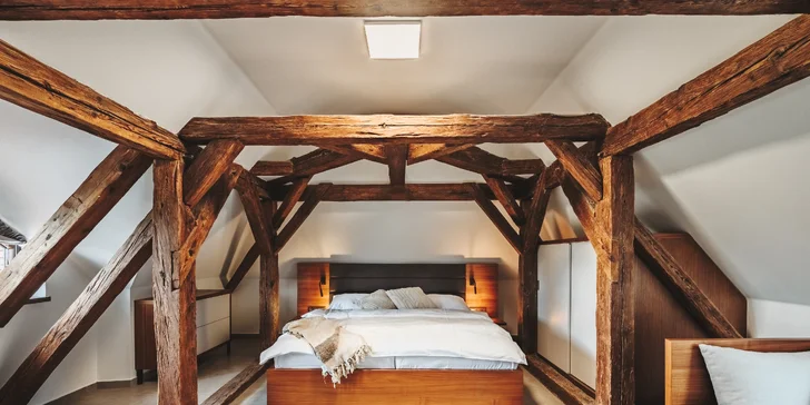 Krásné apartmány jen 800 m od zámku v Hluboké se snídaní i wellness