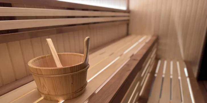 90minut v privátní finské sauně na Proboštském jezeře pro 7-10 osob