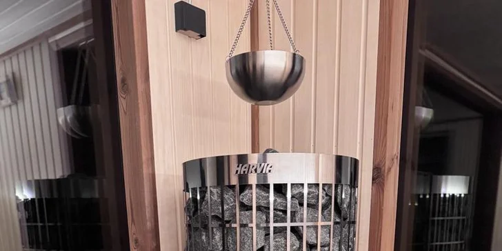 90minut v privátní finské sauně na Proboštském jezeře pro 7-10 osob