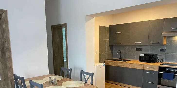 Vybavené apartmány až pro 6 osob v blízkosti NP Šumava i hodina bowlingu