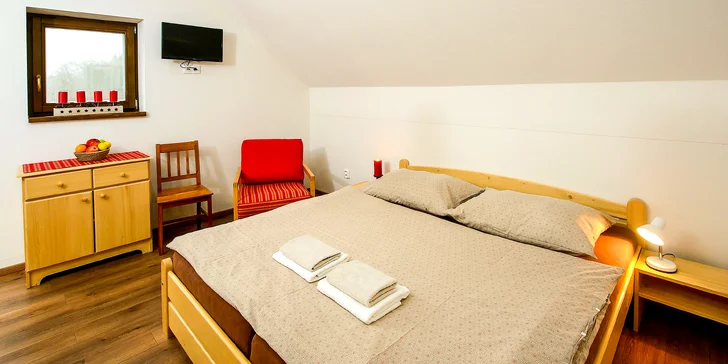 Pobyt v horském rodinném penzionu v Nízkých Tatrách s polopenzí a slevou do wellness