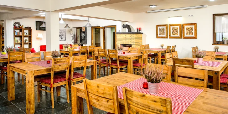 Pobyt v horském rodinném penzionu v Nízkých Tatrách s polopenzí a slevou do wellness