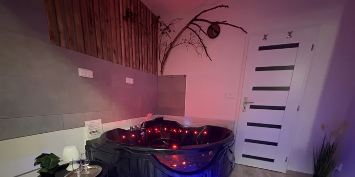 Relax v privátním wellness: 2 nebo 4 hodiny i celá noc