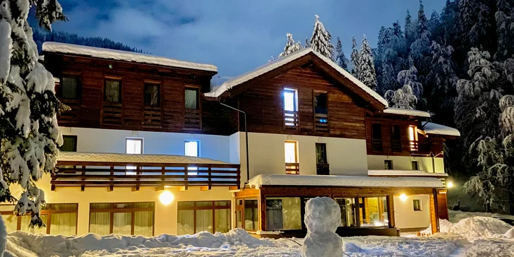 Rodinná dovolená na jihu Chopku: ubytování s polopenzí a výhledem na hory