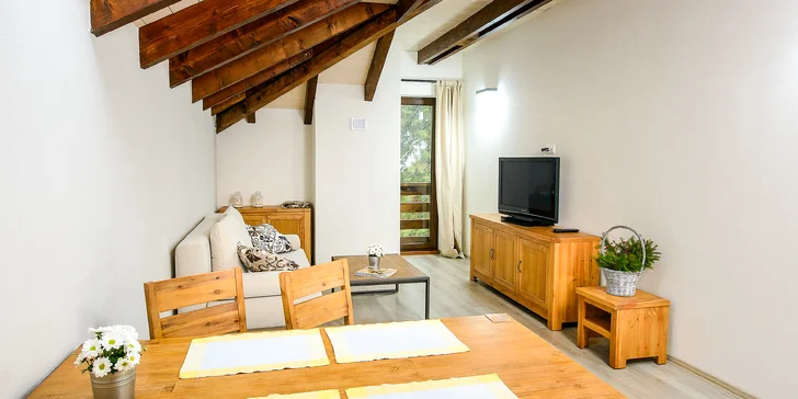 Rodinná dovolená na jihu Chopku: ubytování s polopenzí a výhledem na hory