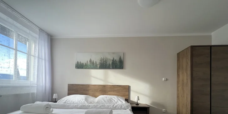 Nově zrekonstruovaný hotel na hranici Šumavy: pokoj či apartmán