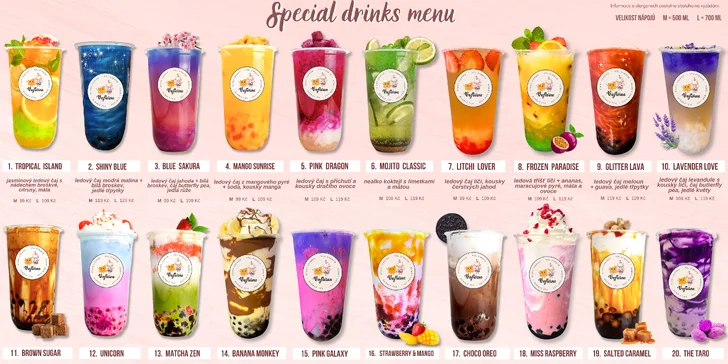 Otevřené vouchery do Vaflárny na vafle, bubble tea i další dobroty: 300-1000 Kč