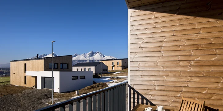 Nové apartmány v Malém Slavkově se snídaní, wellness a nádhernými výhledy na Tatry