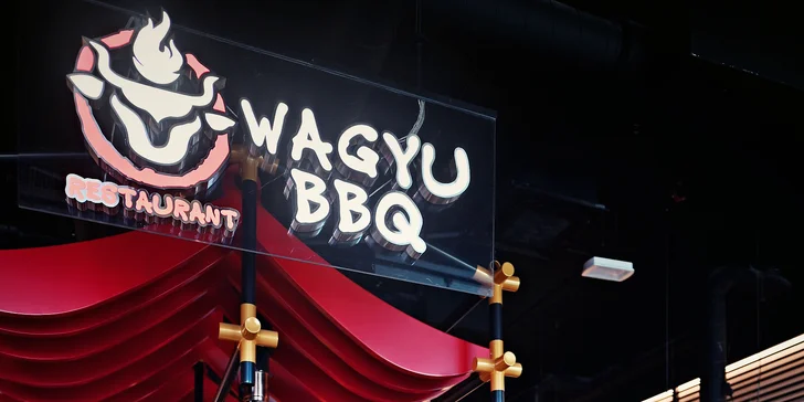 Prémiové BBQ all you can eat s hovězím wagyu: maso na gril a korejské speciality pro 1 až 2 osoby