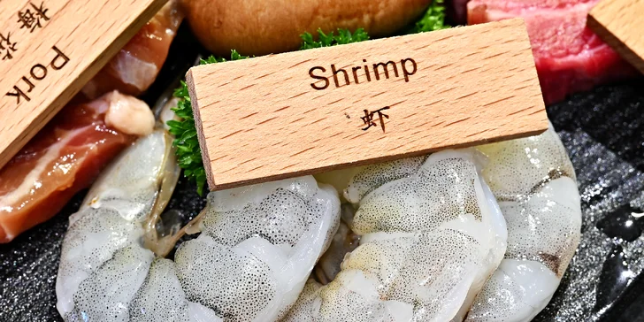 Prémiové BBQ all you can eat s hovězím wagyu: maso na gril a korejské speciality pro 1 až 2 osoby