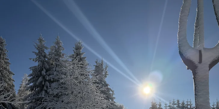 Dovolená v Krkonoších nedaleko Špindlu se stravou, bazénem i zázemím pro děti