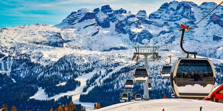 Zimní pobyt v italských Alpách: polopenze, jen pár kroků od lanovky a lyžařského střediska