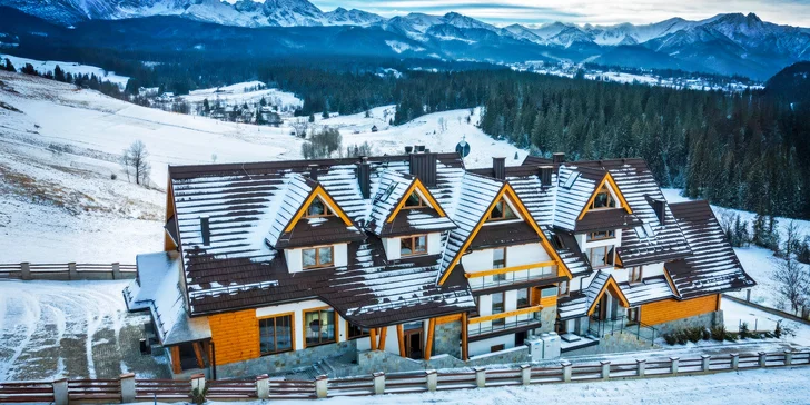 Prvotřídní relax v 4* hotelu nedaleko Zakopaného: wellness, snídaně i polopenze