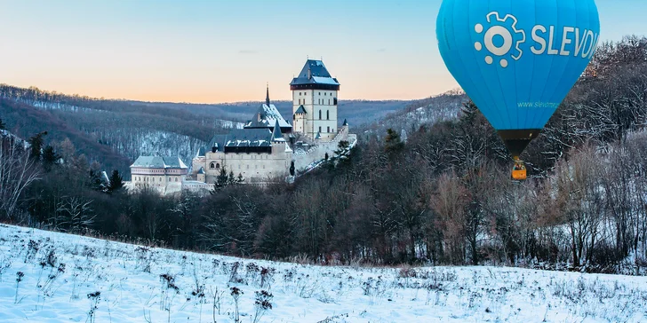 1 nebo 2 hodiny v oblacích: let horkovzdušným balónem v páru či skupince