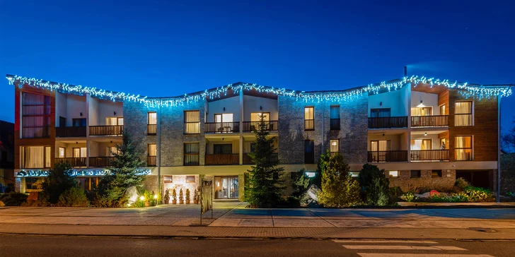 Apartmány Via Jasná v Nízkých Tatrách se stravou a wellness vhodné pro páry i celou rodinu