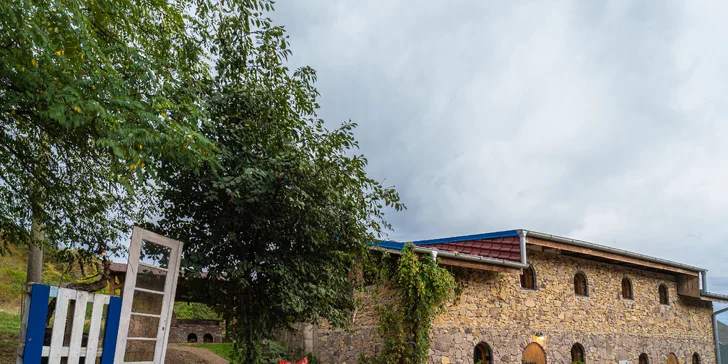 Zažijte slovenské Toskánsko: domeček uprostřed vinic v blízkosti Tokaje až pro 4 osoby