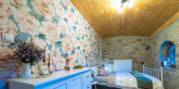 Zažijte slovenské Toskánsko: domeček uprostřed vinic v blízkosti Tokaje až pro 4 osoby