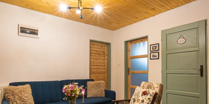 Zažijte slovenské Toskánsko: domeček uprostřed vinic v blízkosti Tokaje až pro 4 osoby