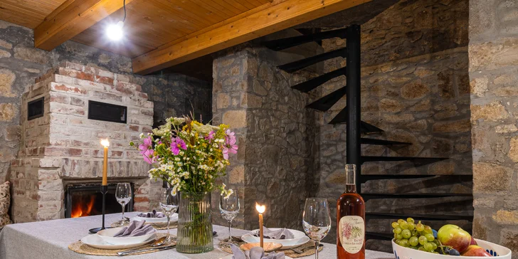 Zažijte slovenské Toskánsko: domeček uprostřed vinic v blízkosti Tokaje až pro 4 osoby