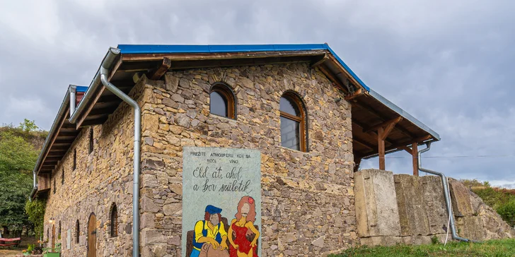 Zažijte slovenské Toskánsko: domeček uprostřed vinic v blízkosti Tokaje až pro 4 osoby