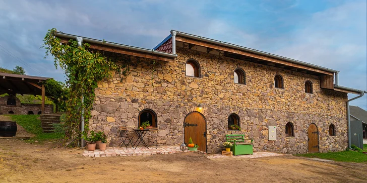 Zažijte slovenské Toskánsko: domeček uprostřed vinic v blízkosti Tokaje až pro 4 osoby