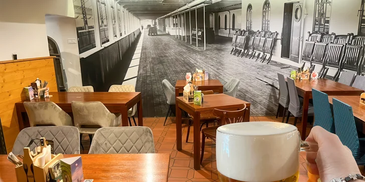 Dejte si do nosu: double rib eye steak s omáčkou a pivem Plzeň, pro 1 či 2 osoby