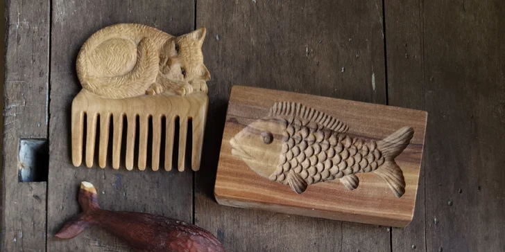 Dejte prostor své kreativitě: kurz řezbářství či linorytových razítek pro 1 i 2 osoby