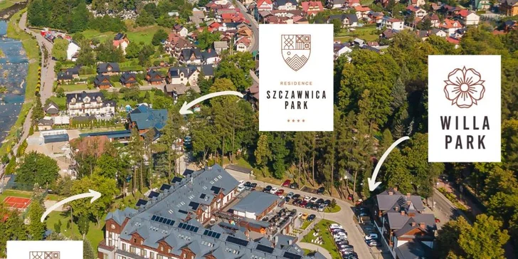 5* hotel v polských Pieninách: wellness a snídaně nebo polopenze