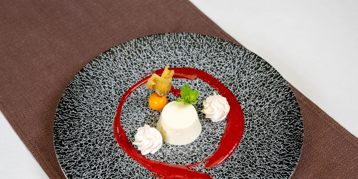 4chodové degustační menu s možností vinného párování v restauraci Jan Maria