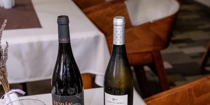 4chodové degustační menu s možností vinného párování v restauraci Jan Maria