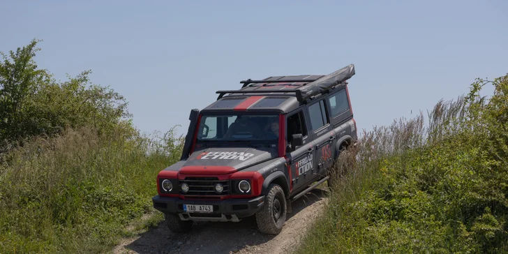 Půl hodiny řízení offroad vozu pro děti: Mercedes G nebo Ineos Grenadier