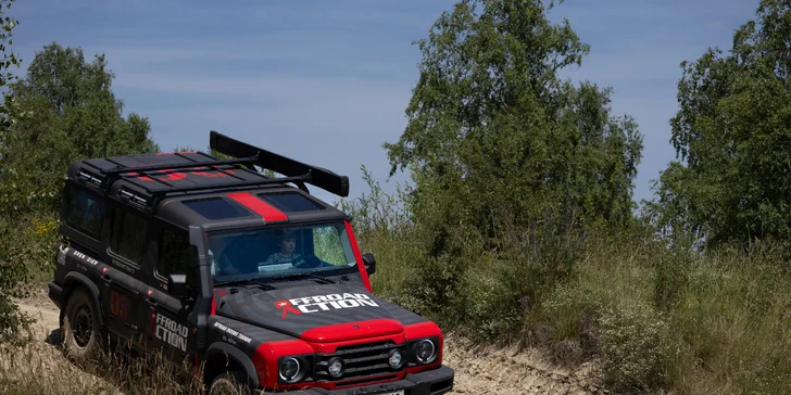 Půl hodiny řízení offroad vozu pro děti: Mercedes G nebo Ineos Grenadier