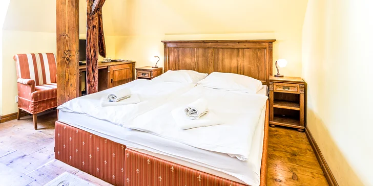 Romantický pobyt v historickém penzionu v centru Banské Štiavnice se snídaní