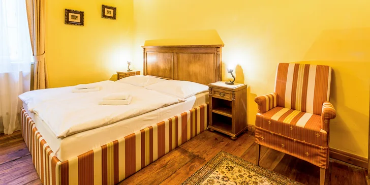 Romantika v Banské Štiavnici se snídaní, hodinou bowlingu a parkováním