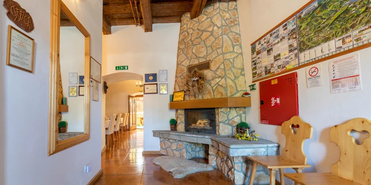 Pobyt v historickém penzionu na Oravě s polopenzí i vstupem do aquaparku