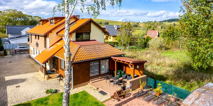 Komfortní ubytování na Liptově: snídaně, privátní sauna i sleva na masáž