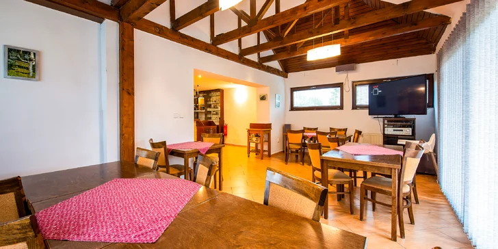 Komfortní ubytování na Liptově: snídaně, privátní sauna i sleva na masáž