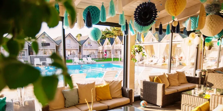 Domky či apartmány u Baltu s wellness i animací nedaleko Sloviňského národního parku