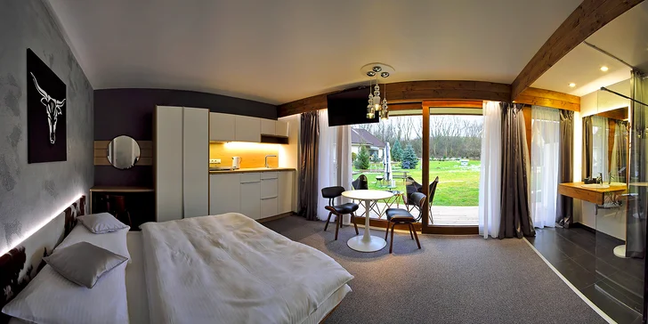 Rodinný pobyt v Jasné: moderní apartmány se snídaní a venkovní vířivkou