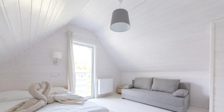 Domky či apartmány u Baltu s wellness i animací nedaleko Sloviňského národního parku