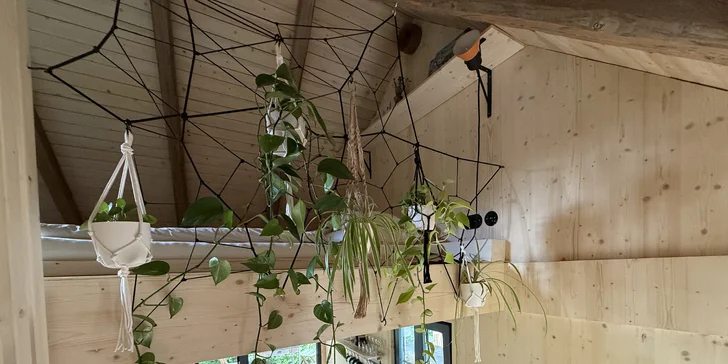 Pobyt v mini domečku u Zvolena s apiterapií: spánek u včel, snídaňový košík a výlety na elektrokolech